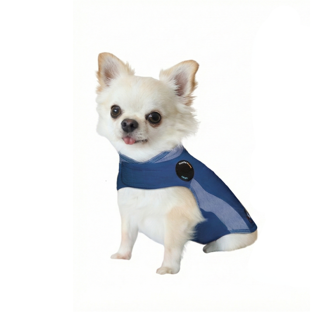 【不安緩和シャツ】 サンダーシャツ ブルーポロ